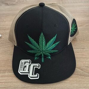 Marijuana logo hat